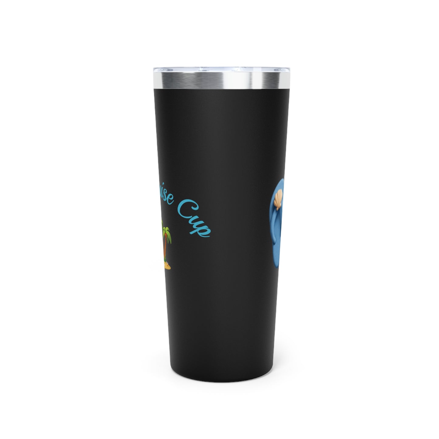 Beach Cruise Tumbler - 22oz Copper Vacuum Insulated Travel Cup