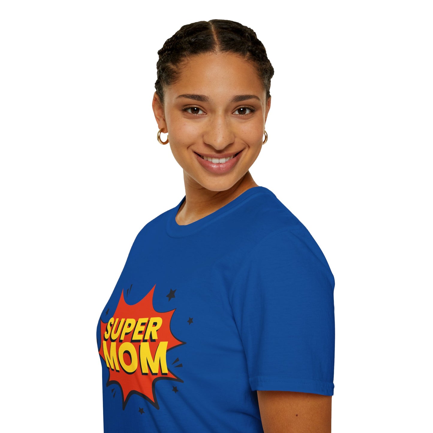 Super Mom Comic Graphic T-Shirt — Mother's Day Gift