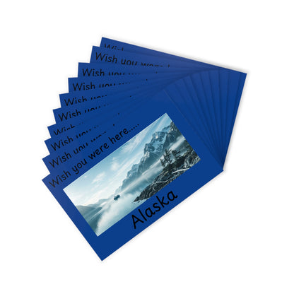 Alaska Scenic Postcards (10pcs) — 'Wish You Were Here' Travel Greeting Cards