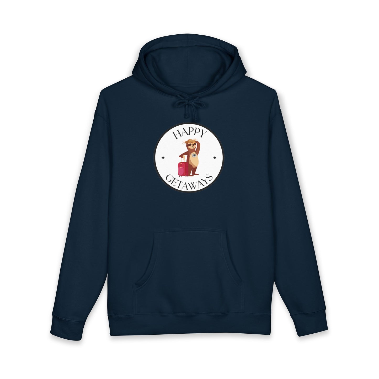 Happy Getaways Hoodie - Travel Happy Pullover