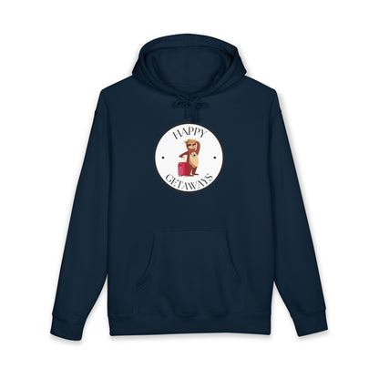 Happy Getaways Hoodie - Travel Happy Pullover