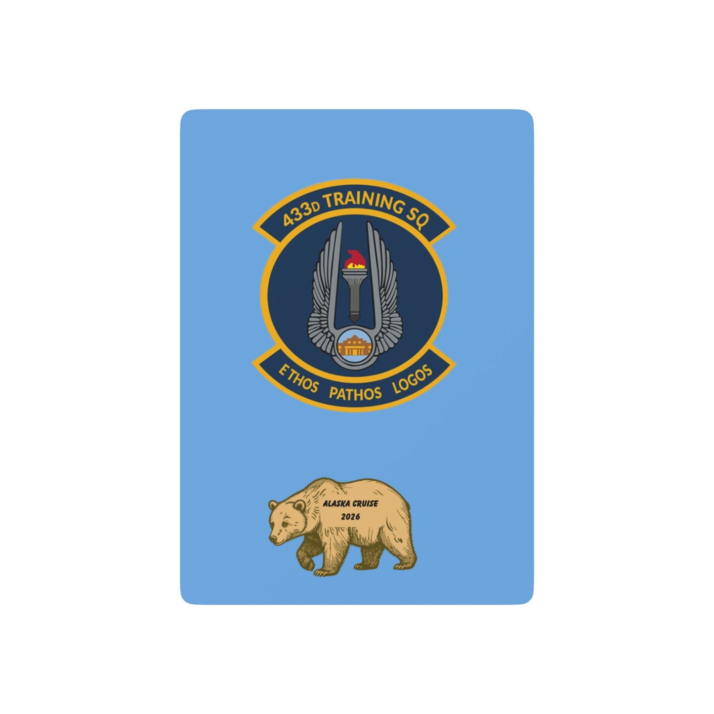 433d TRS Alaska 2026 Poker Playing Cards