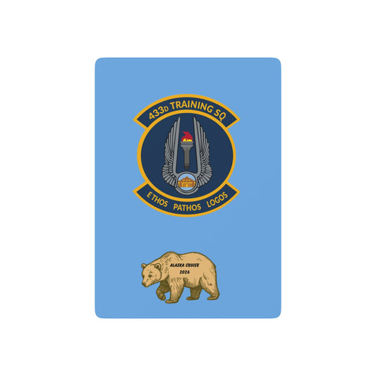 433d TRS Alaska 2026 Poker Playing Cards