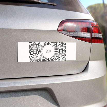 QR Code Car Magnet — Custom Scanable Vehicle Magnet