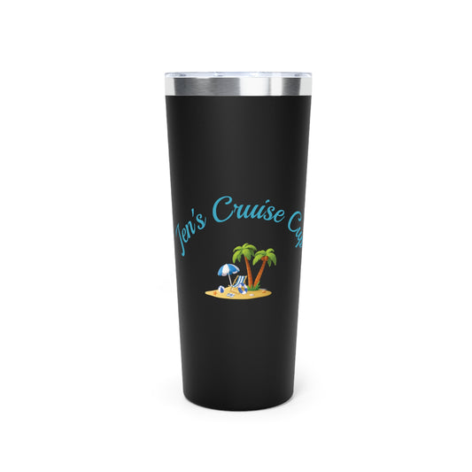Beach Cruise Tumbler - 22oz Copper Vacuum Insulated Travel Cup
