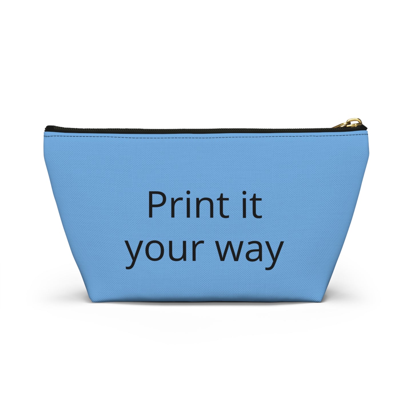 Mom's Getaway Makeup Pouch — Travel Accessory Bag with T-Bottom