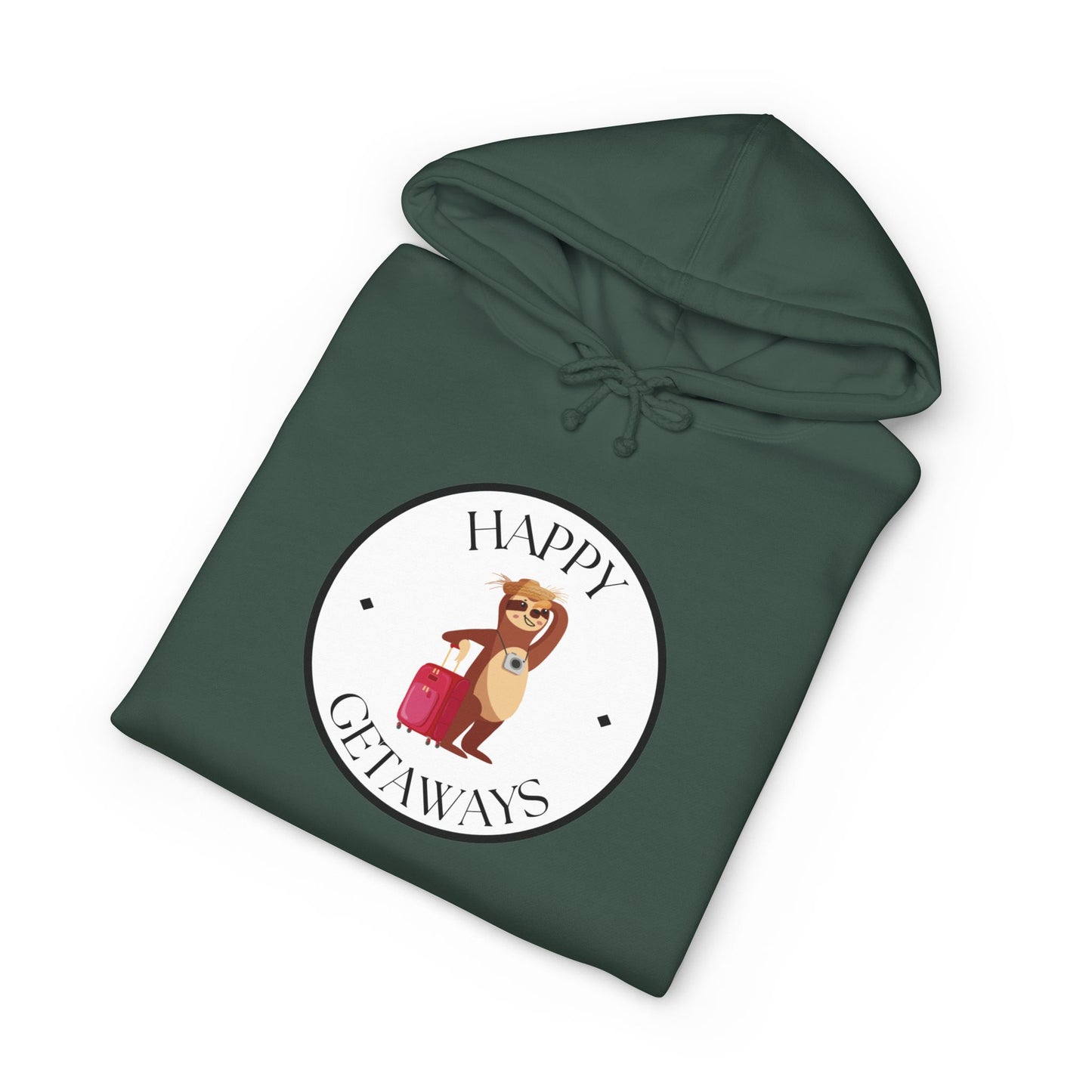 Happy Getaways Hoodie - Travel Happy Pullover