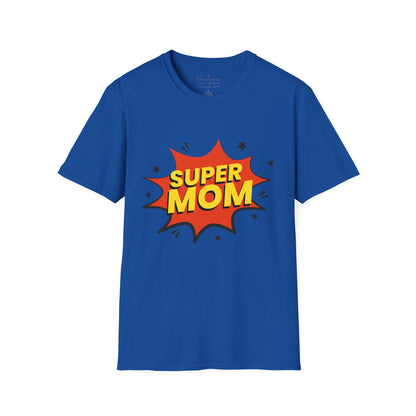 Super Mom Comic Graphic T-Shirt — Mother's Day Gift