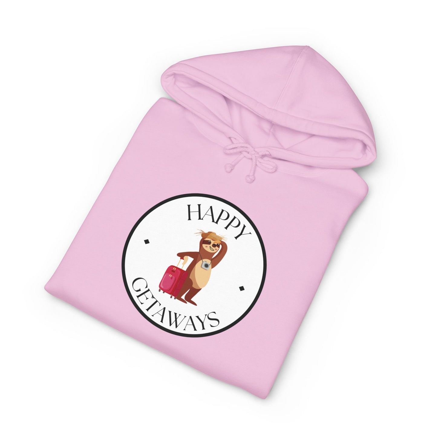 Happy Getaways Hoodie - Travel Happy Pullover