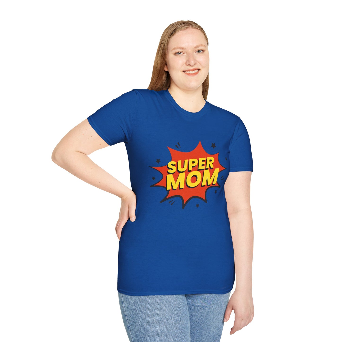 Super Mom Comic Graphic T-Shirt — Mother's Day Gift