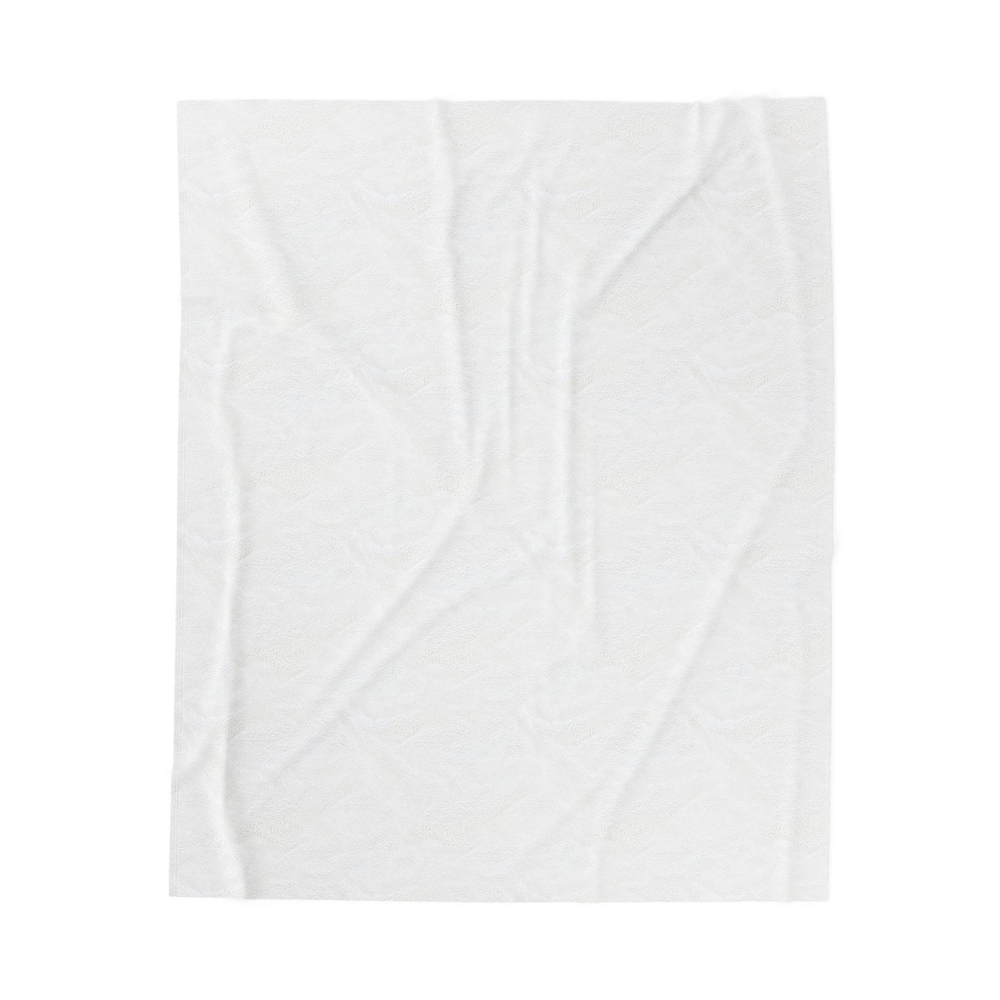 Velveteen Plush Blanket — "Travel Happy" Cozy Throw for Travelers & Gifts