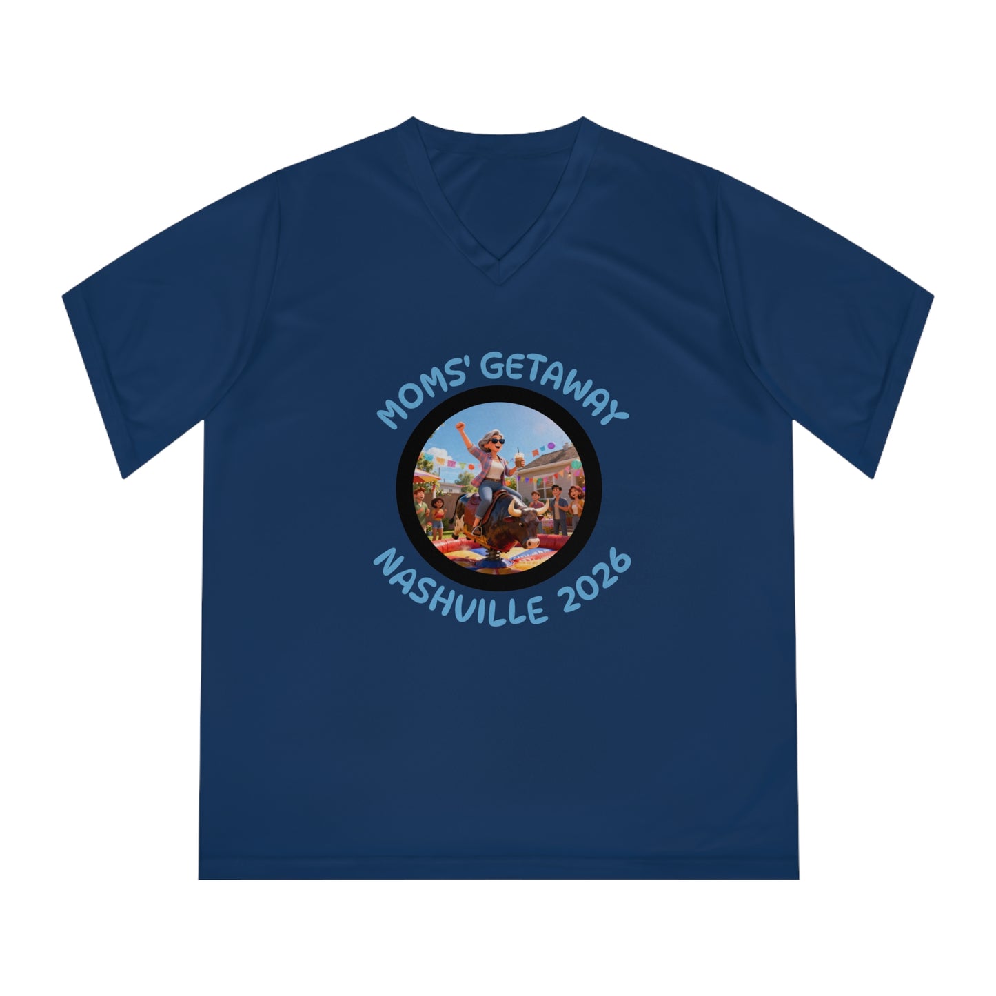 Moms' Getaway Nashville 2026 V-Neck T-Shirt