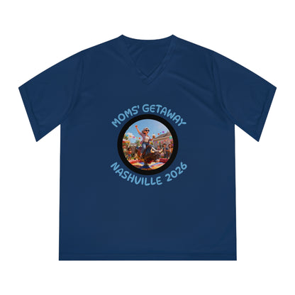 Moms' Getaway Nashville 2026 V-Neck T-Shirt
