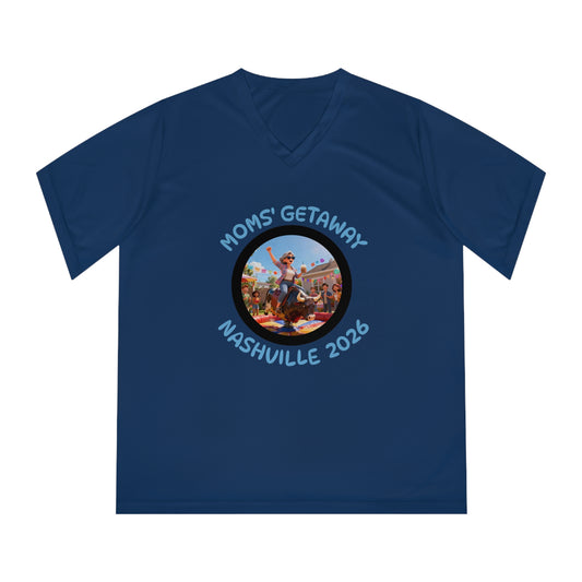 Moms' Getaway Nashville 2026 V-Neck T-Shirt