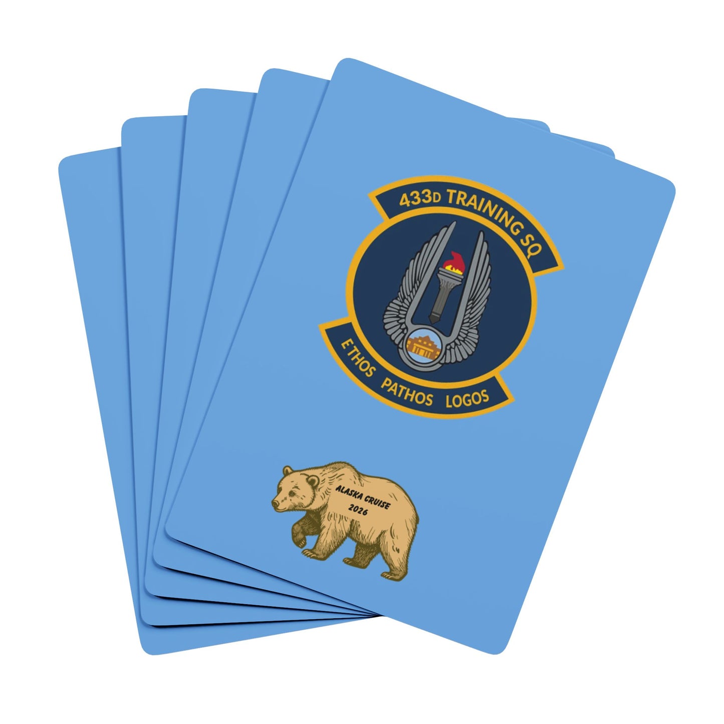 433d TRS Alaska 2026 Poker Playing Cards