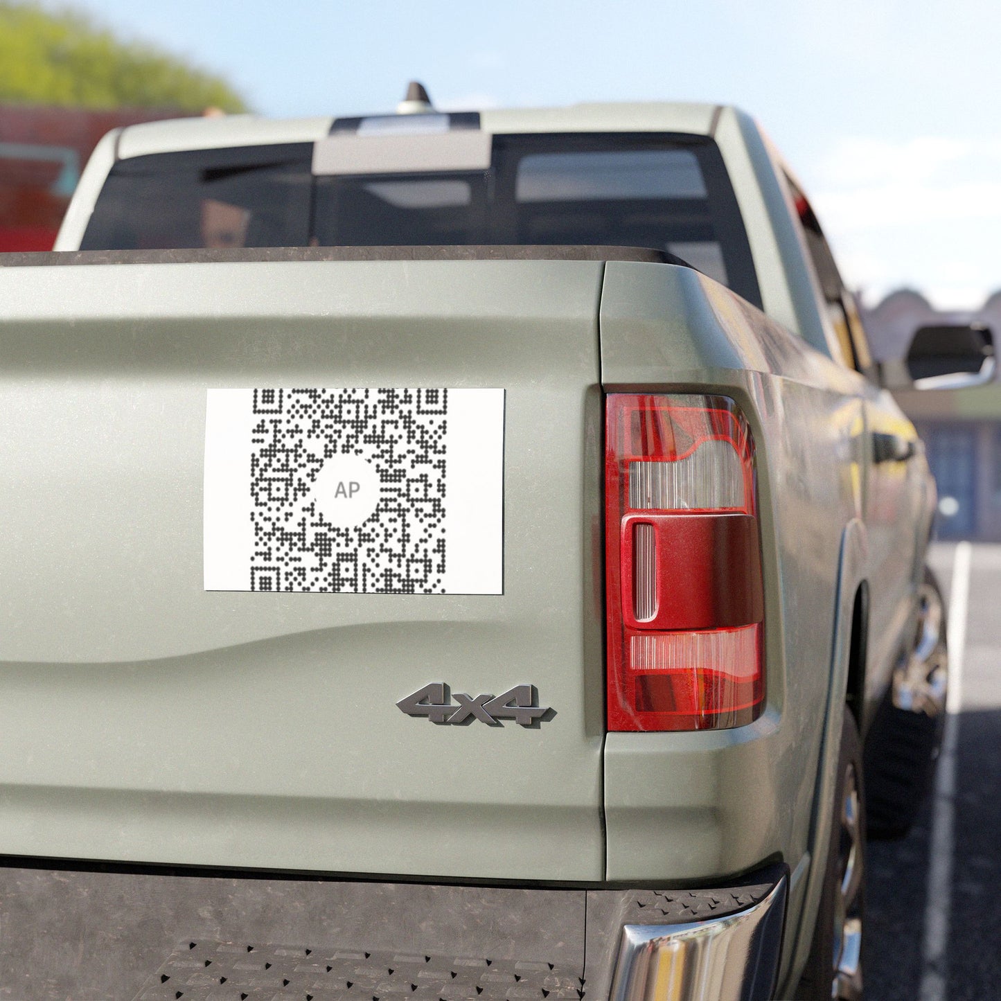 QR Code Car Magnet — Custom Scanable Vehicle Magnet