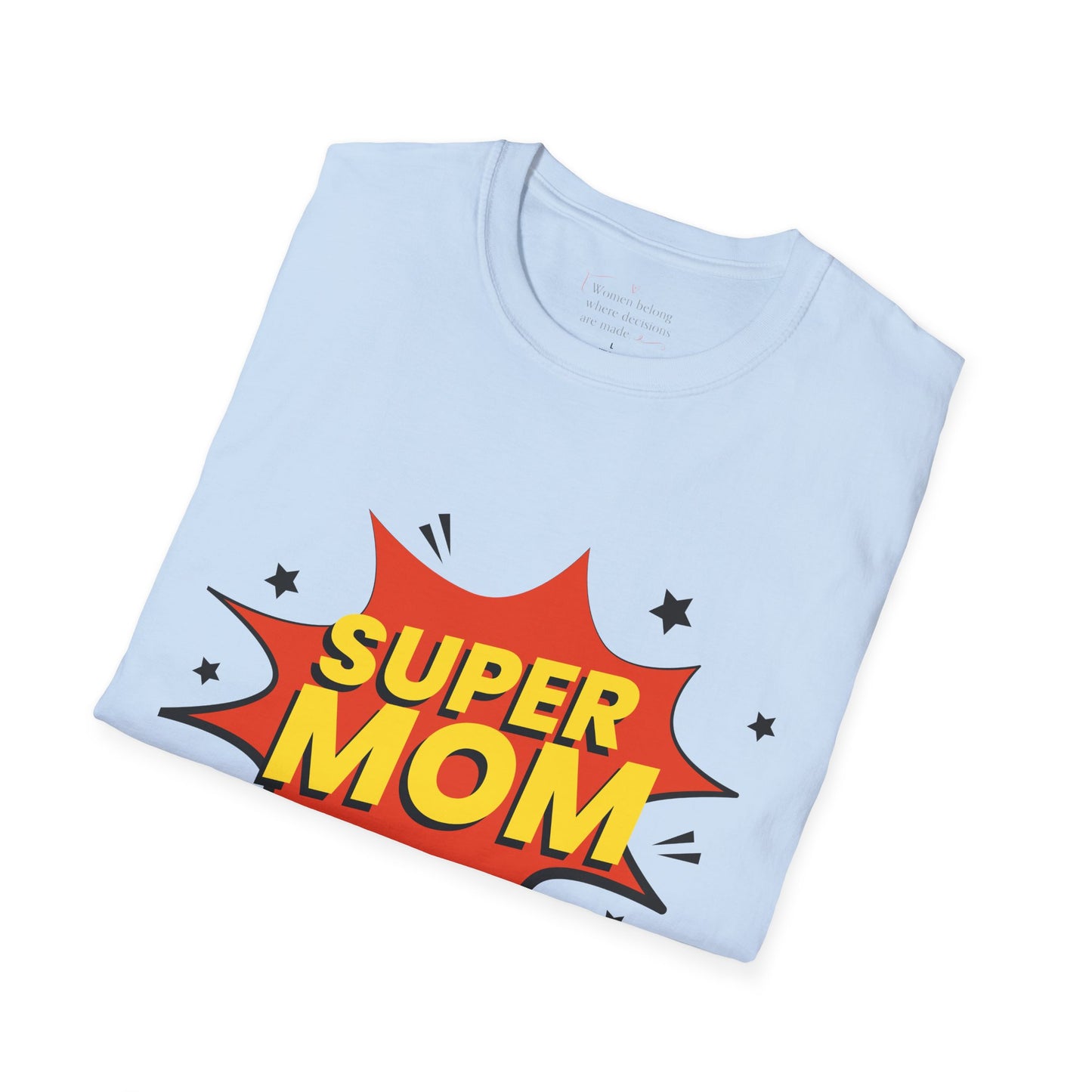 Super Mom Comic Graphic T-Shirt — Mother's Day Gift