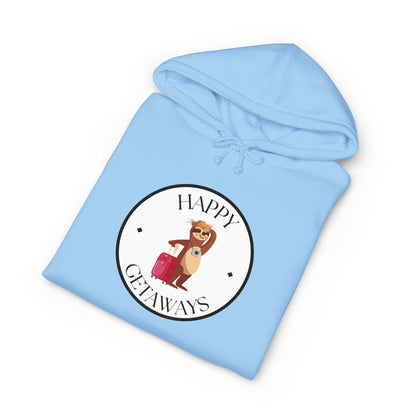 Happy Getaways Hoodie - Travel Happy Pullover