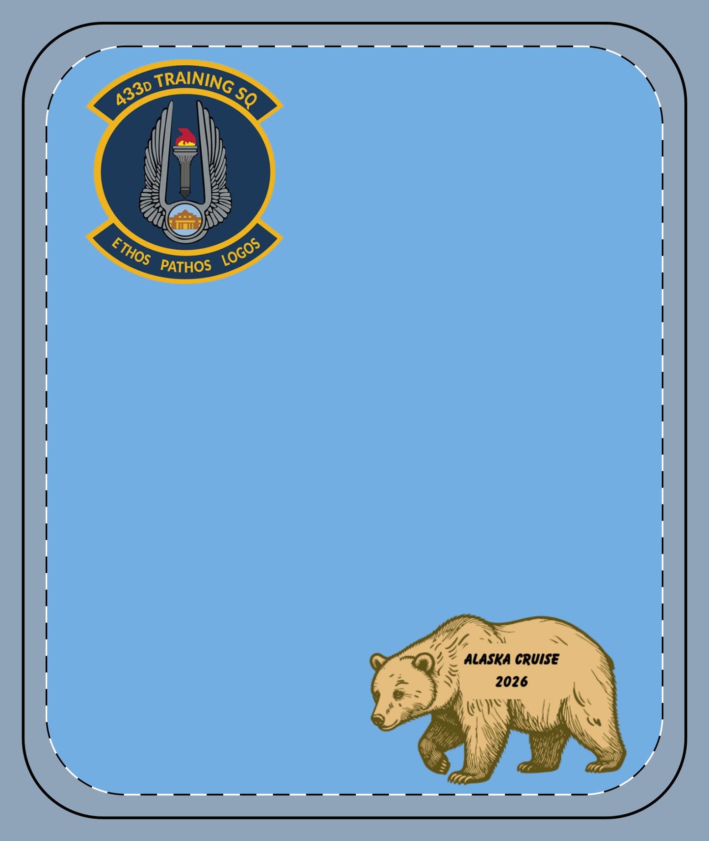 TRS Alaska Cruise 2026 Sherpa Blanket – Polar Bear Cruise Souvenir