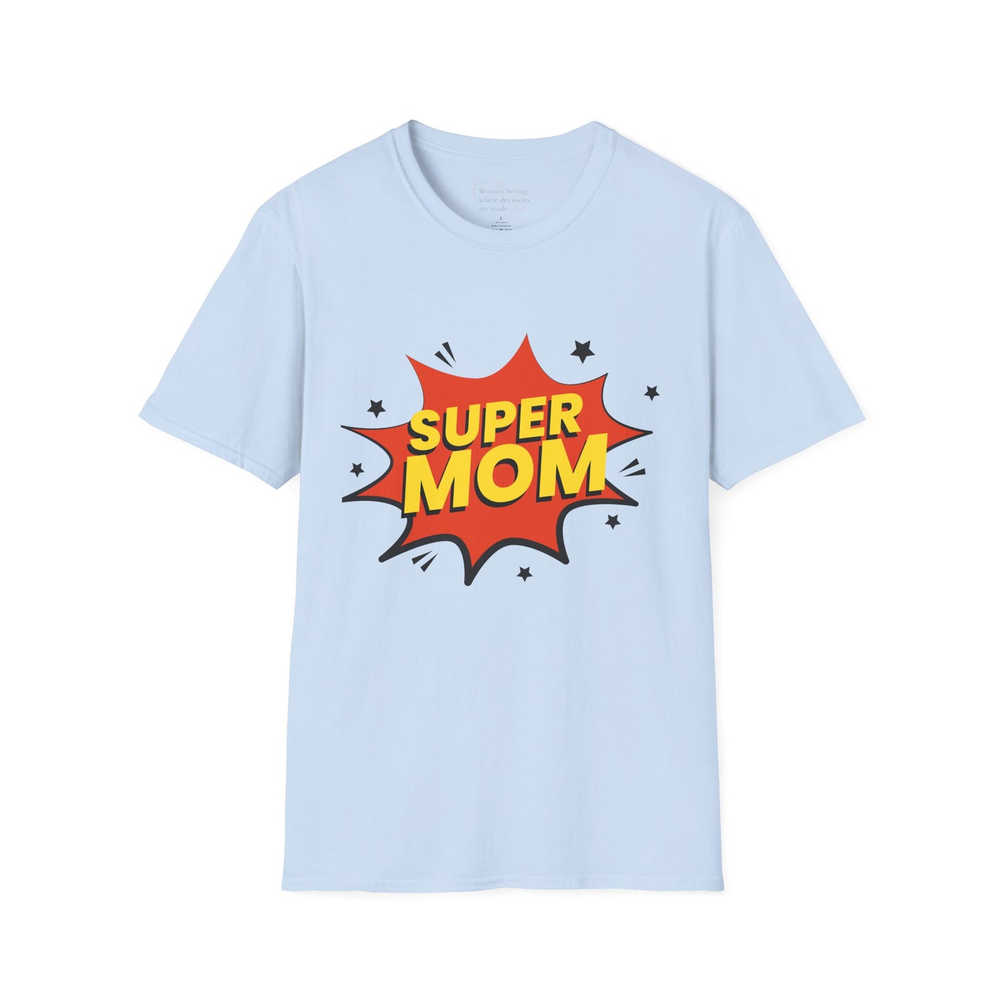 Super Mom Comic Graphic T-Shirt — Mother's Day Gift