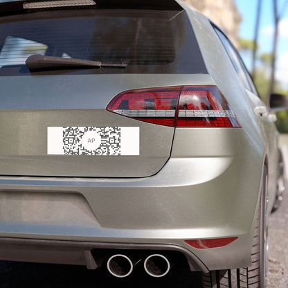 QR Code Car Magnet — Custom Scanable Vehicle Magnet