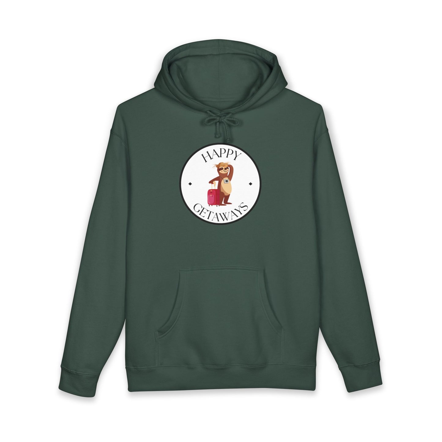 Happy Getaways Hoodie - Travel Happy Pullover