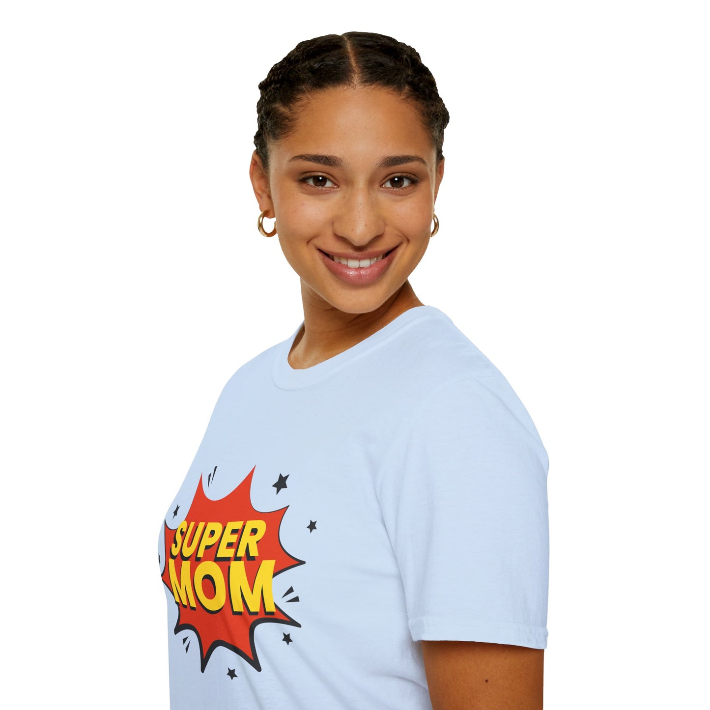 Super Mom Comic Graphic T-Shirt — Mother's Day Gift